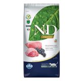 N&D 10 kg Tahılsız Kuzu Eti ve Yaban Mersini Kuru Kedi Maması