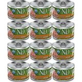 N&D 12x80 gr Natural Chicken Kedi Konservesi