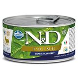 N&D 140 gr Prime Kuzu Etli Ve Yaban Mersinli Köpek Konservesi