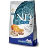 N&D 2.5 kg Tahıllı Morina Balıklı Buğdaylı ve Portakallı Küçük Irk Köpek Maması