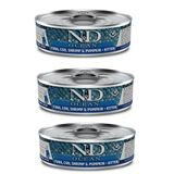 N&D 3x80 gr Ocean Morina Balık Ton Karides Balkabaklı Yavru Kedi Konservesi