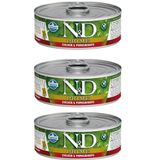 N&D 3x80 gr Prime Tavuk ve Narlı Yavru Kedi Konservesi