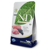 N&D 5 kg Tahılsız Kuzulu Yaban Mersinli Yetişkin Kuru Kedi Maması