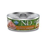 N&D 80 gr Natural Tavuklu Yetişkin Kedi Konservesi