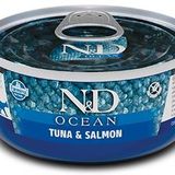 N&D 80 gr Ocean Tahılsız Ton Balığı ve Somonlu Yetişkin Kedi Konservesi