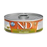 N&D 80 gr Pumpkin Balkabaklı ve Ördek Etli Kedi Konservesi