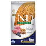 N&D Ancestral Grain Köpek Kuzu Kılçıksız Buğday Yulaf ve Yaban Mersini Yetişkin Mini 2.5 kg Köpek Maması
