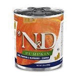 N&D Balkabaklı Kuzulu Yaban Mersinli Yavru Konserve 285 gr Köpek Maması