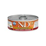 N&D Balkabaklı Tavuk ve Narlı 12x80 gr Kedi Konservesi
