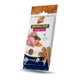 N&D Brown Coat Kuzu Spirulina ve Havuçlu Orta ve Büyük Irk 7x100 gr Yetişkin Köpek Ödül Maması