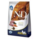 N&D Brown Kuzu Etli Spirulina Ve Havuçlu Küçük Irk Yetişkin Köpek Maması 5 Kg