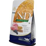 N&D Düşük Tahıllı Kuzulu Yaban Mersinli Yetişkn 1.5 kg Kedi Maması