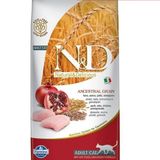 N&D Düşük Tahıllı Tavuk Etli ve Narlı 1 kg Açık Kedi Maması