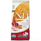 N&D Düşük Tahıllı Tavuk Narlı Light İri ve Orta Irk 12 kg Köpek Maması + Tüy Toplayıcı Eldiven