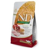 N&D Düşük Tahıllı Tavuklu Narlı 1.5 kg Kısır Kedi Maması