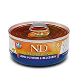 N&D Kuzu Balkabağı ve Yaban Mersinli 70 gr Yetişkin Konserve Yaş Kedi Maması