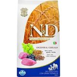 N&D Kuzu Etli Yaban Mersini Düşük Tahıllı Yetişkin Mini Irk 2.5 KG Köpek Maması