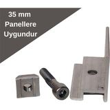 N&D Lighting Solar Panel 35MM Sonlandırıcı Parça
