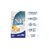 N&D Low Ocean Özel Morina Balıklı ve Portakallı Yetişkin 1.5 kg Kedi Maması