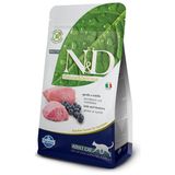 N&D N-D Tahılsız Kuzu Etli Yaban Mersinli Kedi Maması 1.5 kg