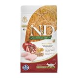 N&D Natural Delicious Düşük Tahıllı Tavuk Ve Narlı Kısırlaştırılmış 1.5 kg Kedi Maması