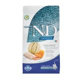 N&D Natural Delicious Ocean Morina Balıklı Bal Kabaklı Karidesli ve Kavunlu Tahılsız 1.5 kg Yavru Kedi Maması