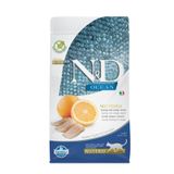 N&D Natural Delicious Ocean Ringa Balıklı ve Portakallı Tahılsız Kısırlaştırılmış 1.5 kg Kedi Maması