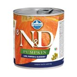 N&D Nd Balkabaklı Kuzulu Yaban Mersini Köpek Konserve Maması 285 gr