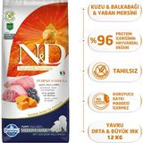 N&D Nd Pumpkin Kuzu Etli Puppy Med.Maxi Tahılsız Köpek Maması - 12 Kg