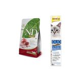 N&D Nd Tahılsız Kısırlaştırılmış Yetişkin Kedi Maması 1,5 Kg + Gimcat Duo Paste Multi Vitamin 50Gr