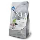 N&D Nd White Coat Levrek Ve Spirulina Beyaz Tüylü Mini Irk Tahılsız Köpek Maması Yetişkin Yavru 2 Kg