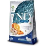 N&D Ocean 2,5 kg Morina Balığı Balkabağı & Portakal Yetişkin Mini Köpek Maması