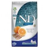 N&D Ocean 2,5 kg Tahılsız Ringa Balıklı Portakallı Küçük Irk Köpek Maması