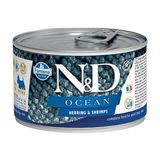 N&D Ocean 6x140 gr Ringa Balığı-Karides Yetişkin Köpek Konservesi