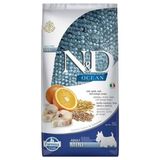 N&D Ocean 7 kg Morina Balığı Buğday Yulaf Portakal Mini Köpek Maması