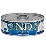 N&D Ocean 70 gr Ton Balığı ve Somonlu Kedi Konservesi