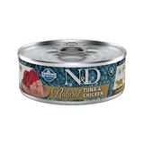 N&D Ocean 80 gr Natural Tuna ve Tavuklu Yetişkin Kedi Konservesi