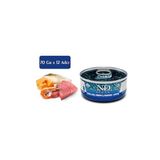 N&D Ocean Kedi Konserve Mama, Ton Balığı, Morina Balığı, Karides ve Balkabağı, Kitten, 70 Gr, 12 Adet