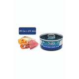 N&D Ocean Kedi Konserve Mama, Ton Balığı, Morina Balığı, Karides ve Balkabağı, Kitten, 70 Gr, 24 Adet
