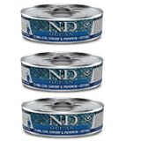 N&d Ocean Kitten 3 Adet Ton Karides Balkabağı Yavru Yaş Mama 80gr