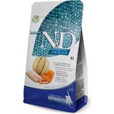 N&D Ocean Morina Balığı, Balkabağı, Karides & Kavun Premium Kalite Yavru Kedi Maması 1,5 kg