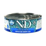 N&D Ocean Morina Balığı Karides ve Balkabaklı Konserve Yavru Kedi Maması 12 x 70 G