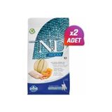 N&D Ocean Morina Balık Karides Balkabağı ve Kavunlu 1,5 kg 2 Adet Yavru Kedi Maması