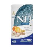 N&D Ocean Morina Balıklı ve Portakallı 1,5 kg Az Tahıllı Yetişkin Kedi Maması