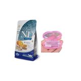 N&D Ocean Morina Balıklı ve Portakallı Ata Tahıllı 1.5 kg Yetişkin Kedi Maması + Parmak Diş Fırçası