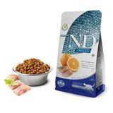 N&D Ocean Ringa Balıklı ve Portakallı 1.5 kg Tahılsız Kısır Kedi Maması
