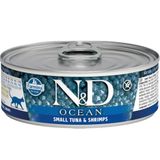 N&D Ocean Somon Morina Ve Karides 80 gr Kedi Konservesi