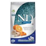 N&D Ocean Tahılsız Balıklı Ve Portakallı Medium-Max Yetişkin Köpek Maması 2.5 Kg