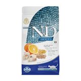 N&D Ocean Tahılsız Morina Balıklı Portakallı 5 kg Yetişkin Kedi Maması