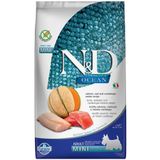 N&D Ocean Tahılsız Somon Morina Balığı ve Kavunlu Küçük Irk Yetişkin 2.5 kg Köpek Maması